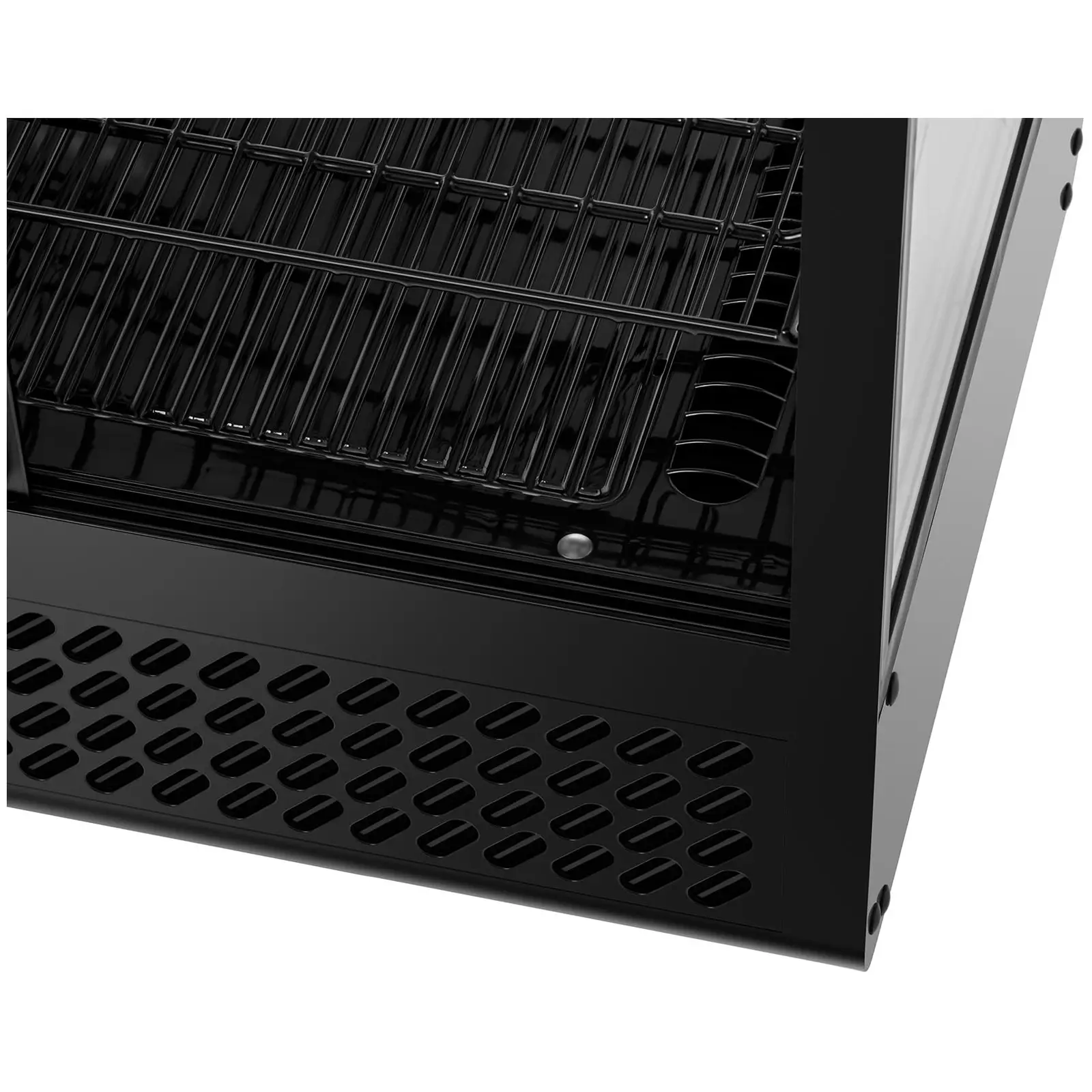Chladicí vitrína - 100 l - Royal Catering - 3 úrovně - černá (AEC (roční spotřeba energie) [kWh]: 1022)