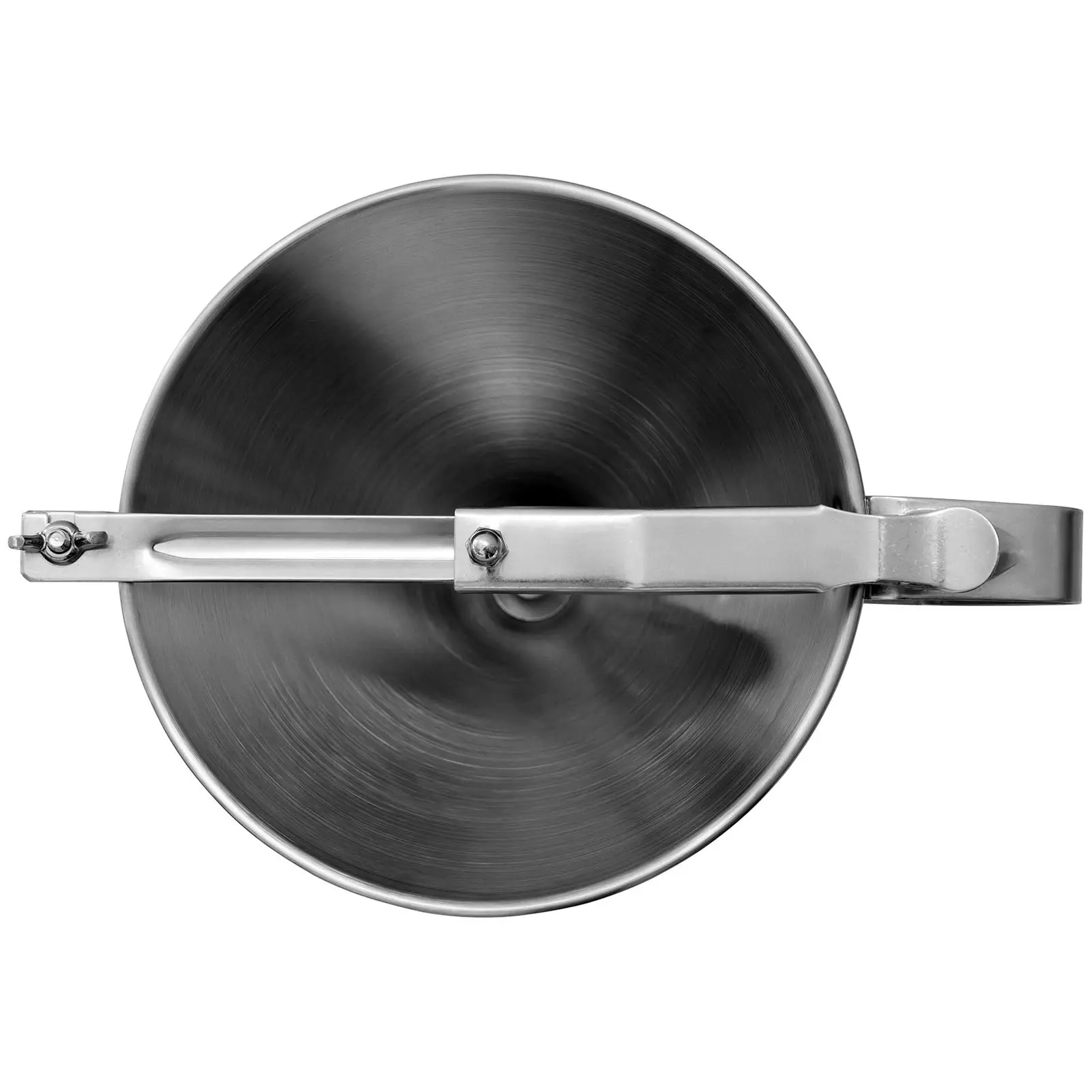 Filling funnel - 1.8 L - stainless steel - 3 filling tips - stand with collecting tray