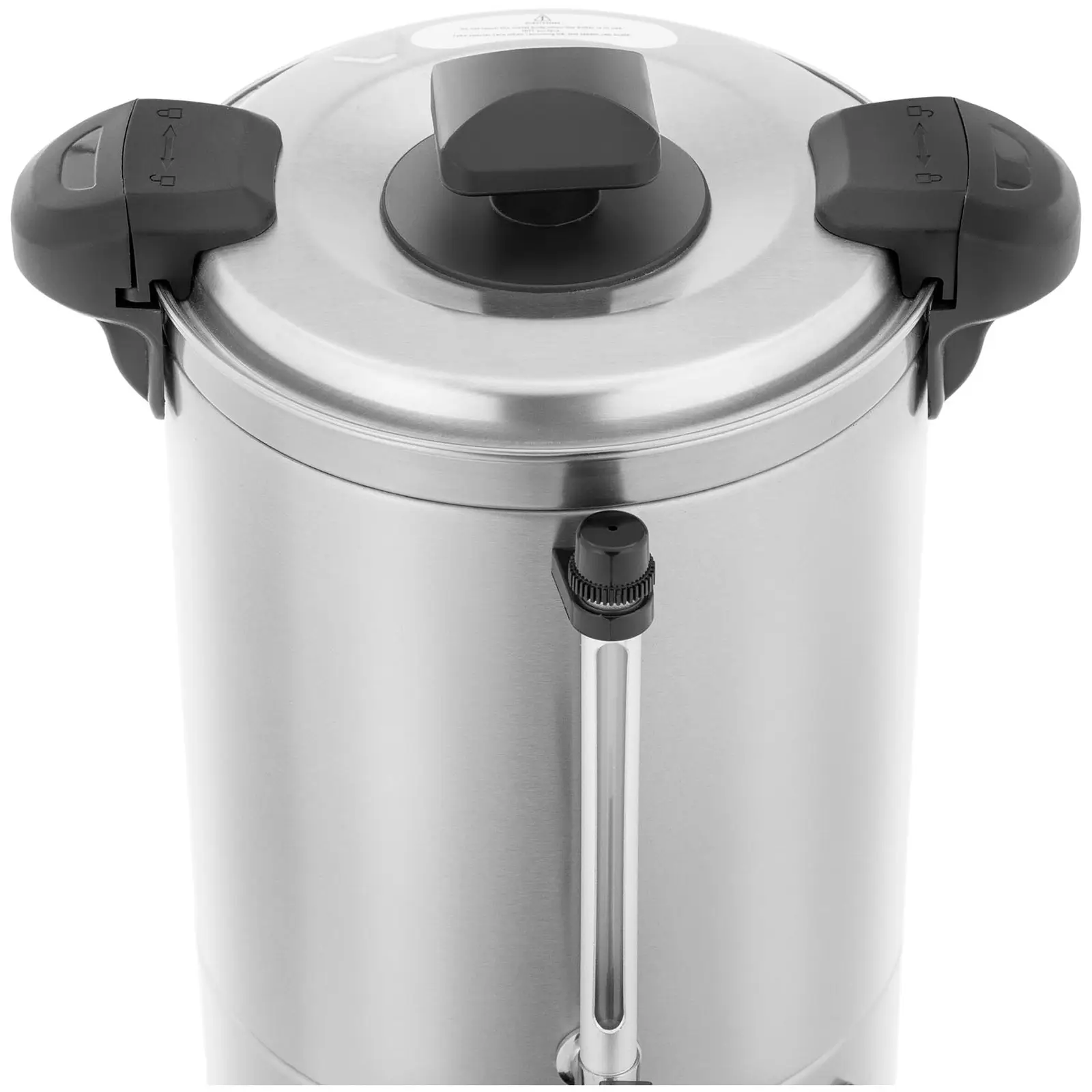 Chaleira para água quente - 6.1 l - 1500 W - escorredor - prata