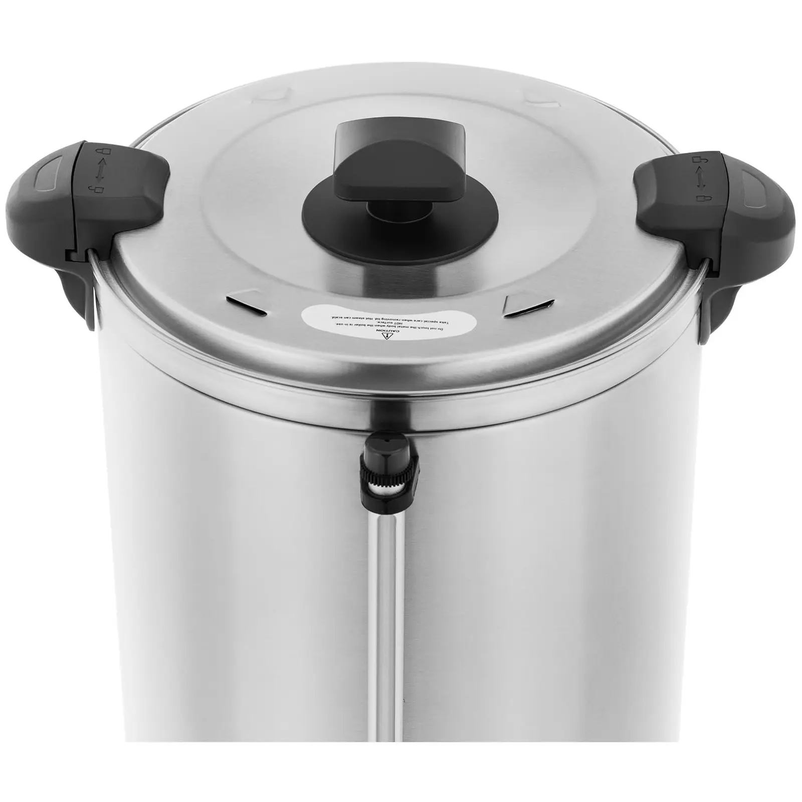 Chaleira para água quente - 19.7 l - 2500 W - escorredor - prata