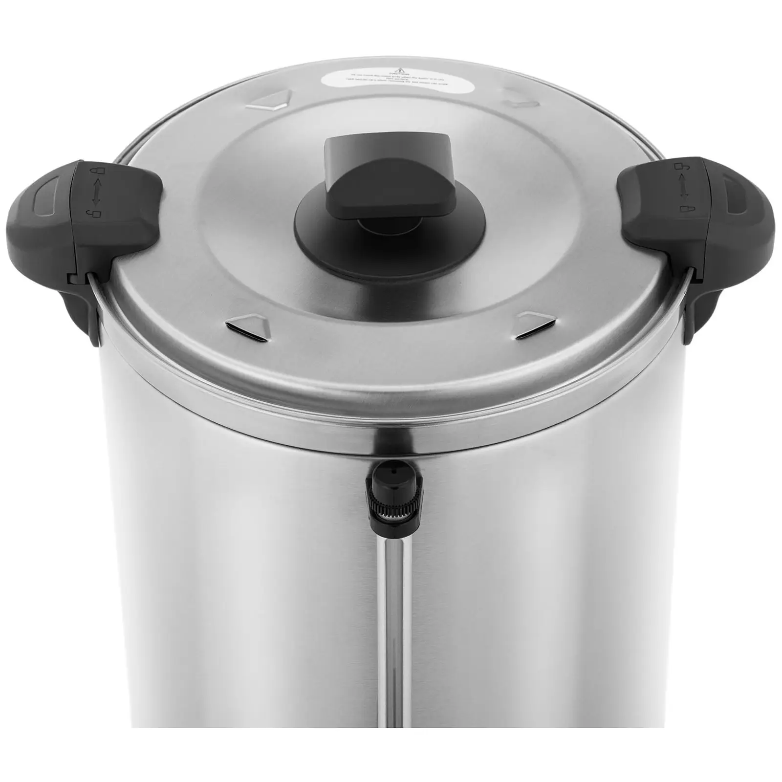 Chaleira para água quente - 13.5 l - 2500 W - escorredor - prata