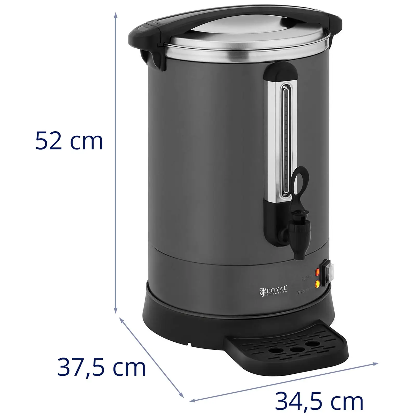 Macchina del caffè professionale - 14 L - Royal Catering - 7