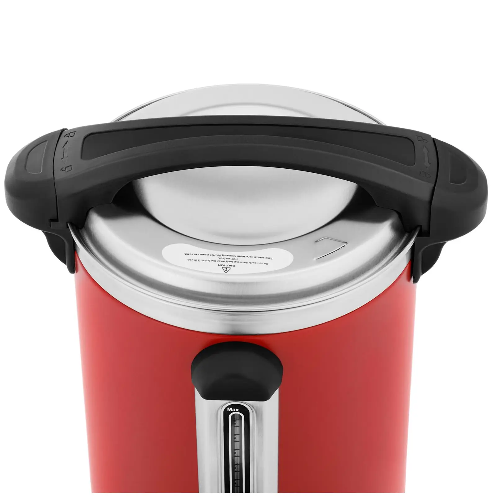 Varný termos - 6,1  l - 1 500 W - odkapávací miska - červený (Ovládání teploty: Ano)