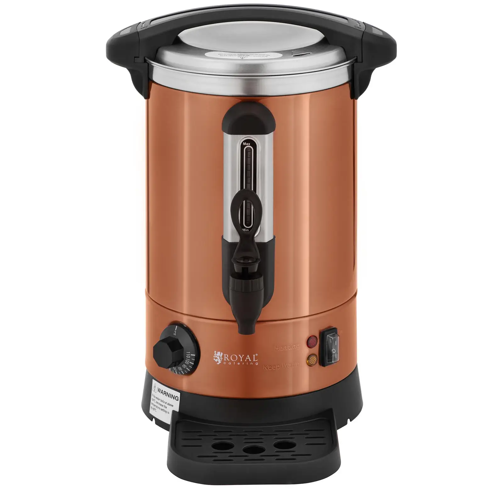 Distributeur d'eau chaude - 6.1 l - 1500 W - Orange