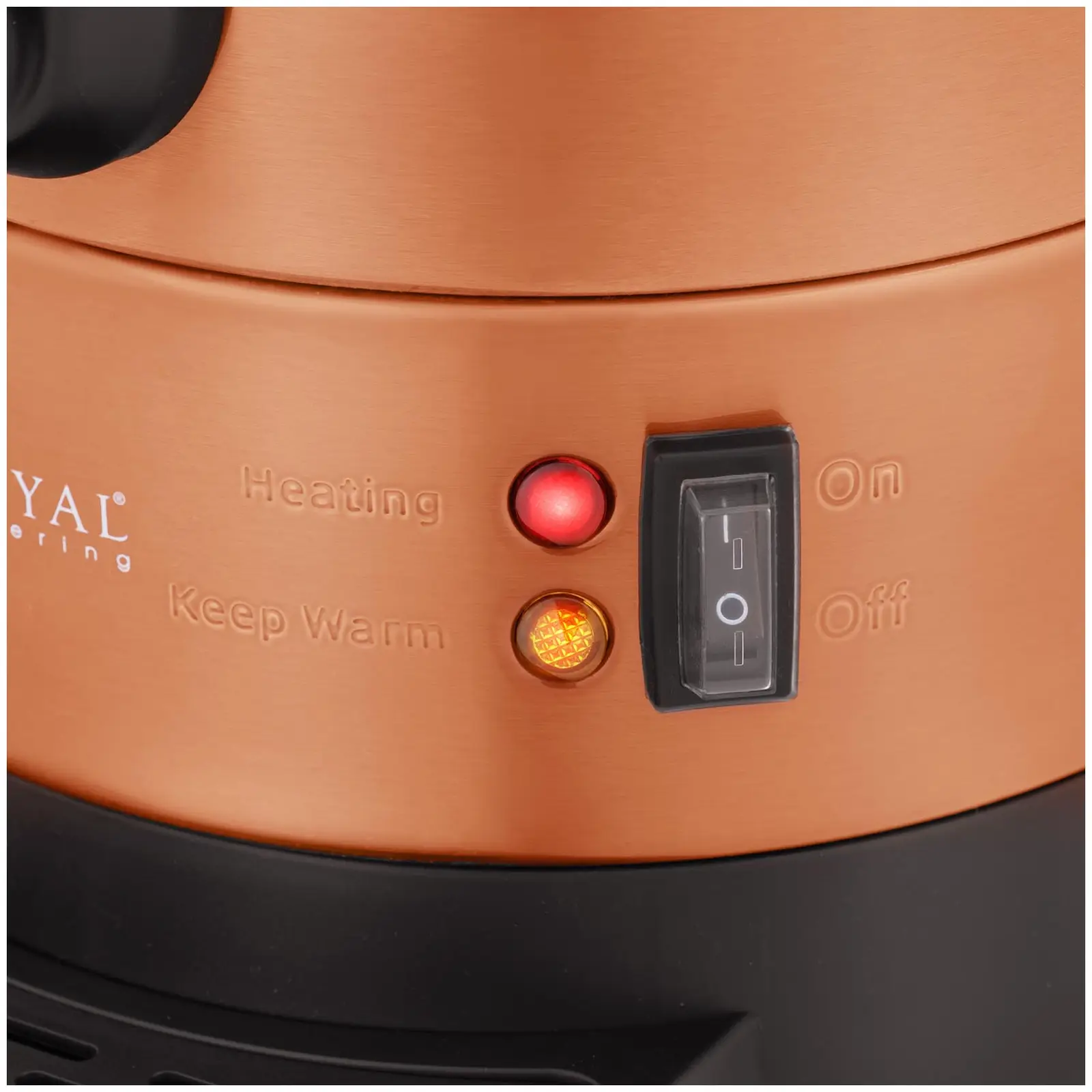 Varný termos - 13,5 l - 2 500 W - oranžový (Vnější ukazatel hladiny vody: Ano)