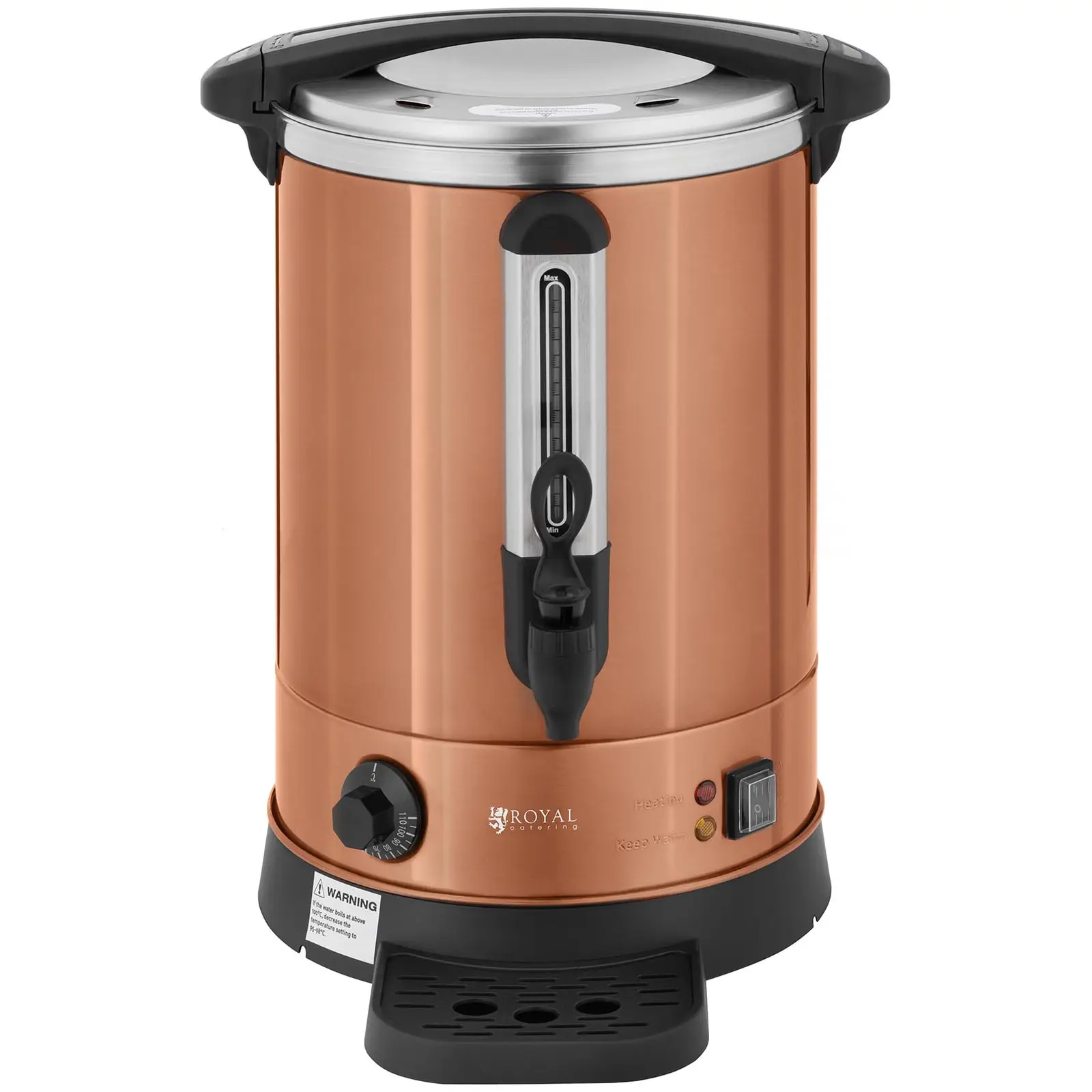 Varný termos - 13,5 l - 2 500 W - oranžový (Celkový objem: 17 l)
