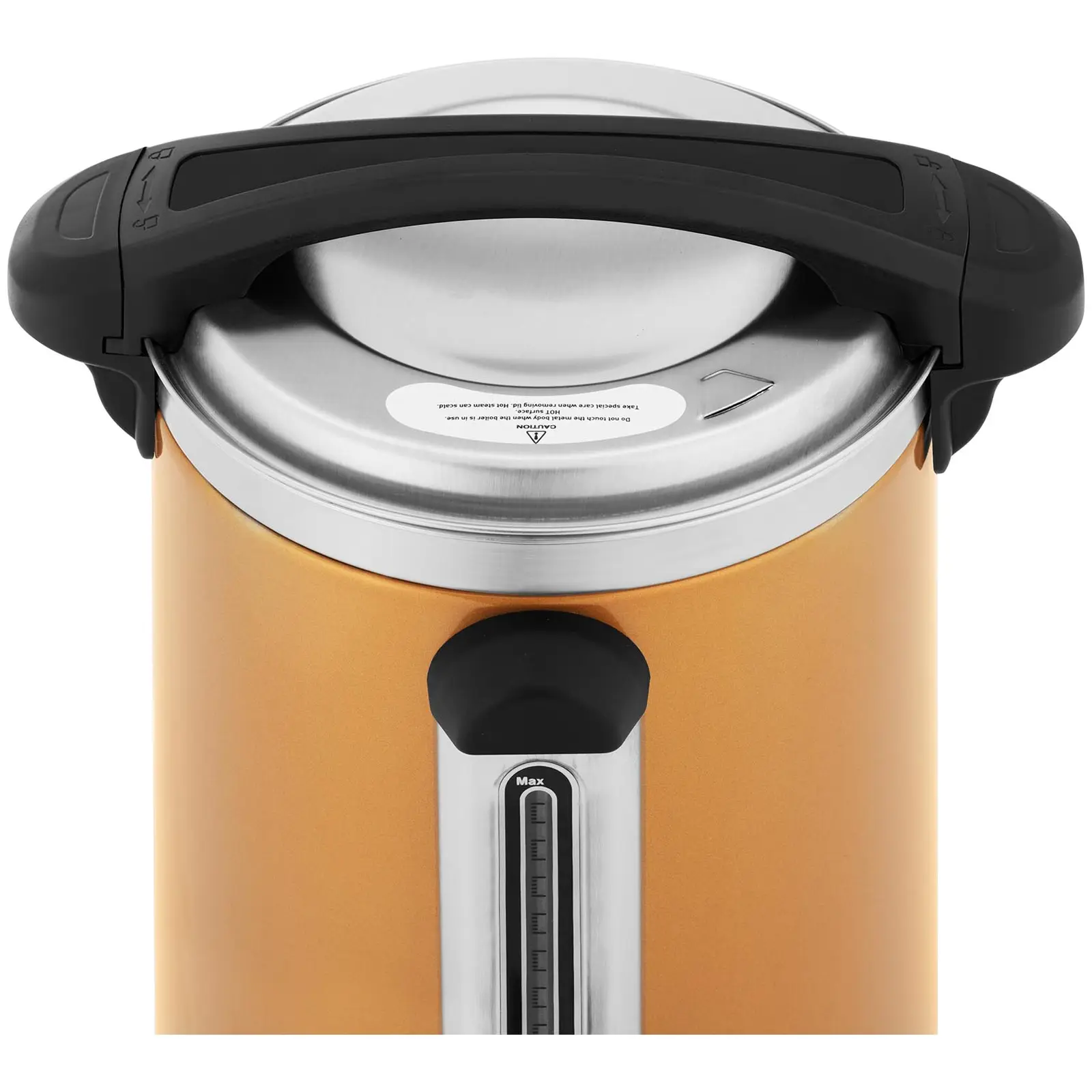Kávovar na překapávanou kávu - 6 l - zlatý - Royal Catering (Objem: 6 l)