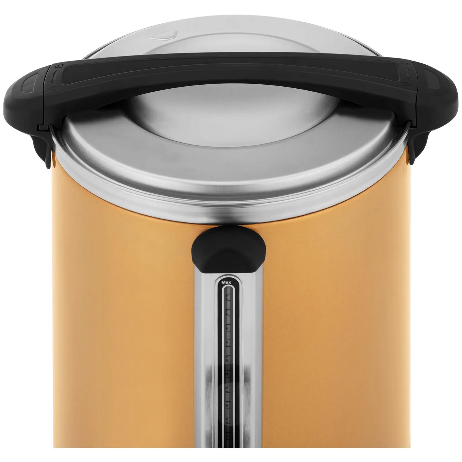 Kaffemaskine - 14 l - guldfarvet - Royal Catering