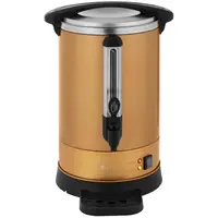 Kaffemaskine - 14 l - guldfarvet - Royal Catering