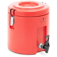 Thermische container - 8 L - aftapkraan - Royal Catering
