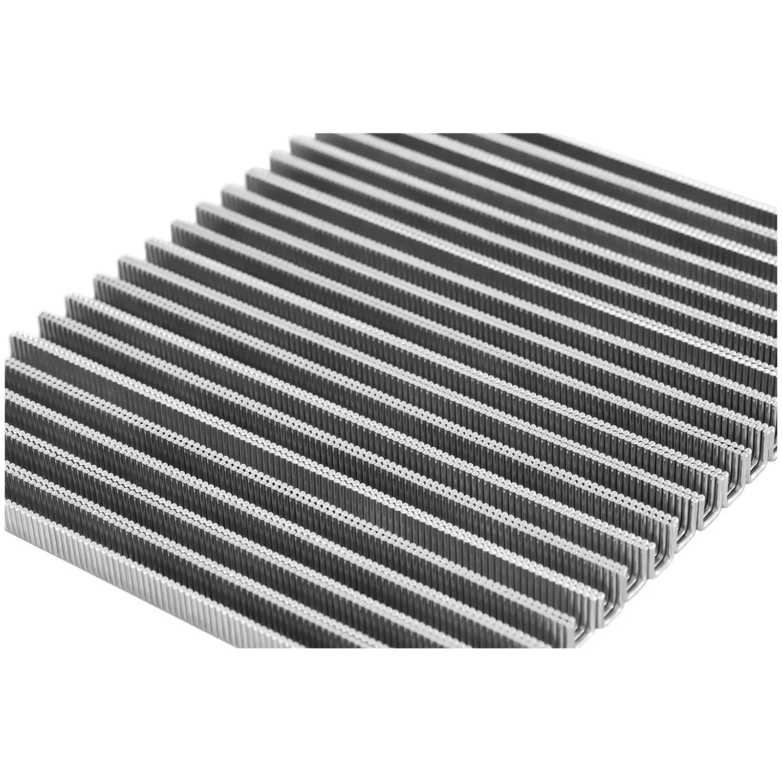 Klipy na klipsovačku klobás – 4 000 kusů – 13 x 11,5 x 2 mm – Royal Catering (Materiál: Hliník)
