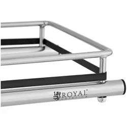 Säckställ - Silver - Hjul: 4 (med 2 bromsar) - Royal Catering