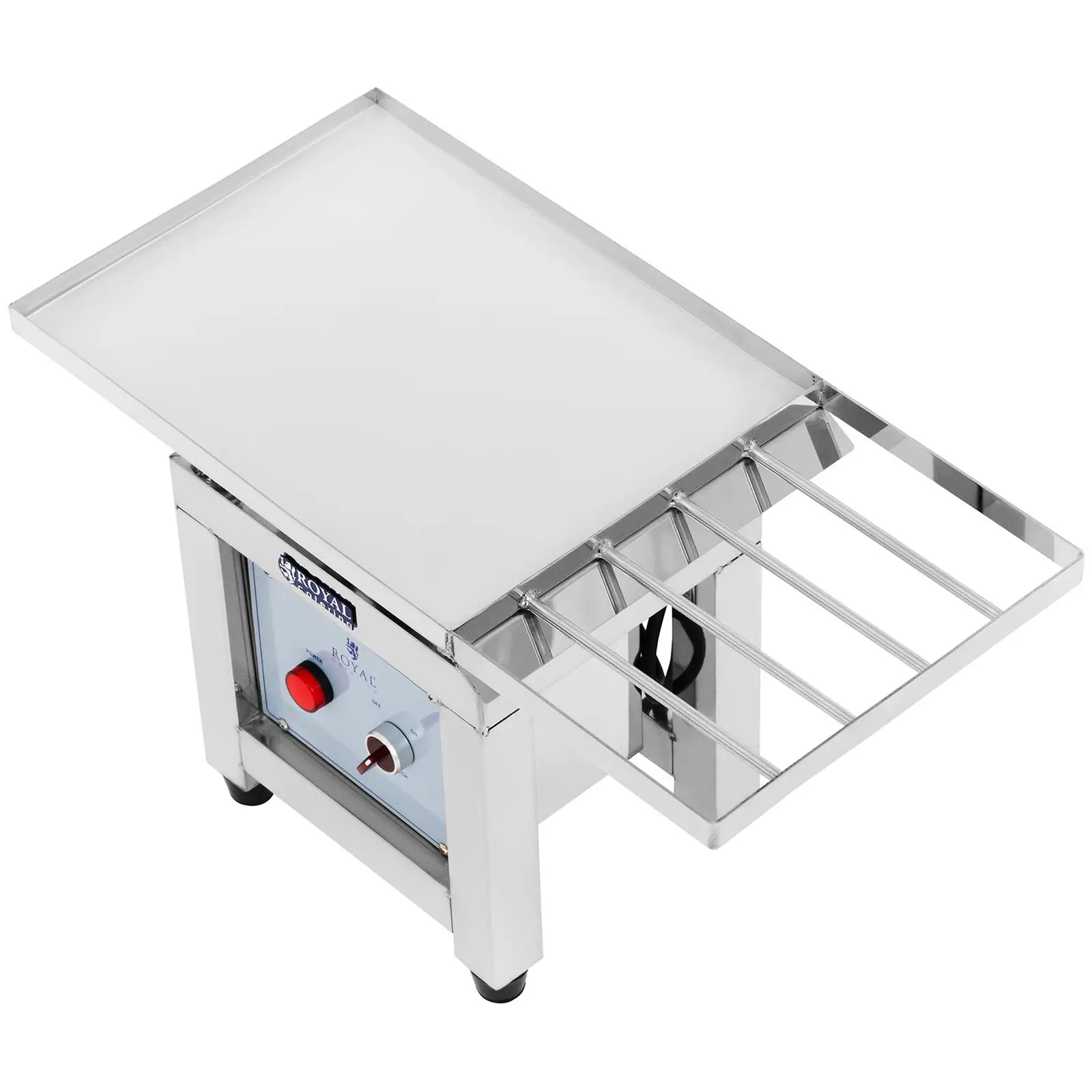 Temperovací stroj - ušlechtilá ocel - 45 W - Royal Catering (Barva: Stříbrná)