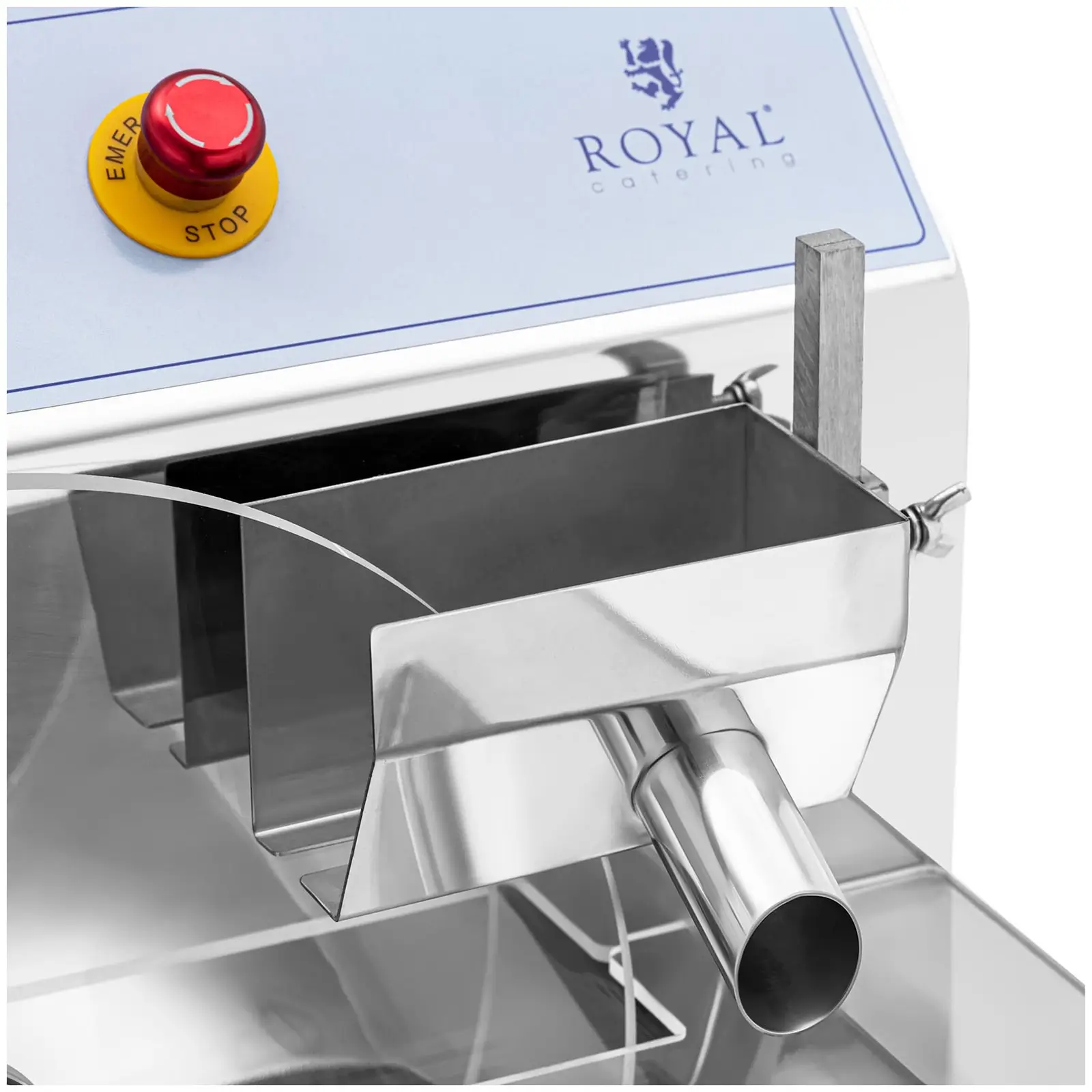 B-zboží Temperovací stroj na čokoládu - ušlechtilá ocel - 960 W - 15 l - Royal Catering (Materiál: Ušlechtilá ocel)