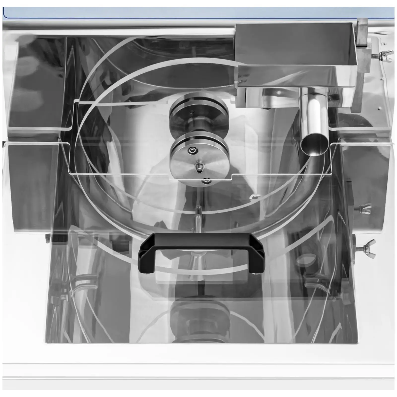 B-zboží Temperovací stroj na čokoládu - ušlechtilá ocel - 750 W - 8 l - Royal Catering (Barva: Stříbrná)