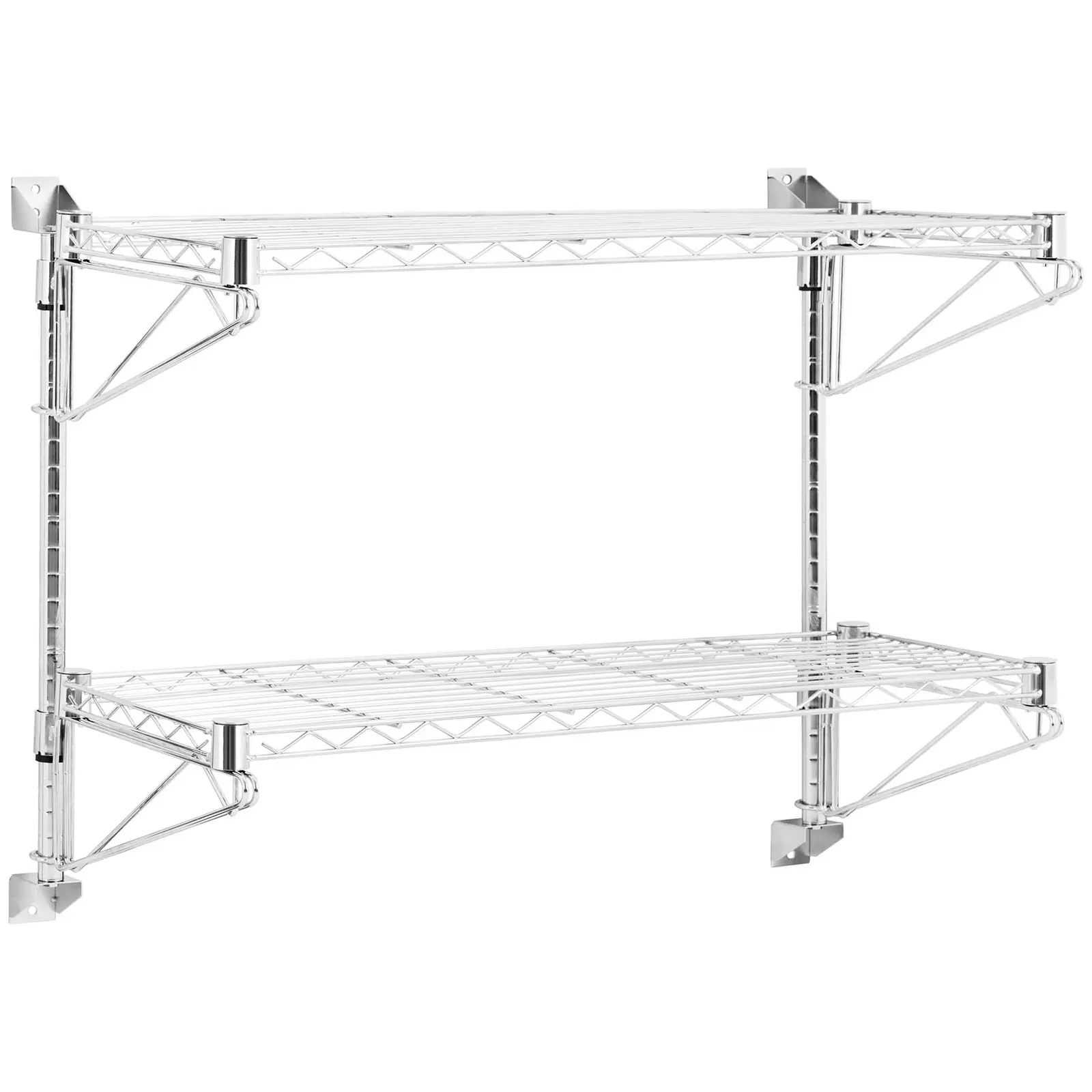 Wall shelf - 2 shelves - 90 cm - Royal Catering