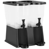 Sapdispenser - 18.6 L - kunststof - 2 containers - Royal Catering