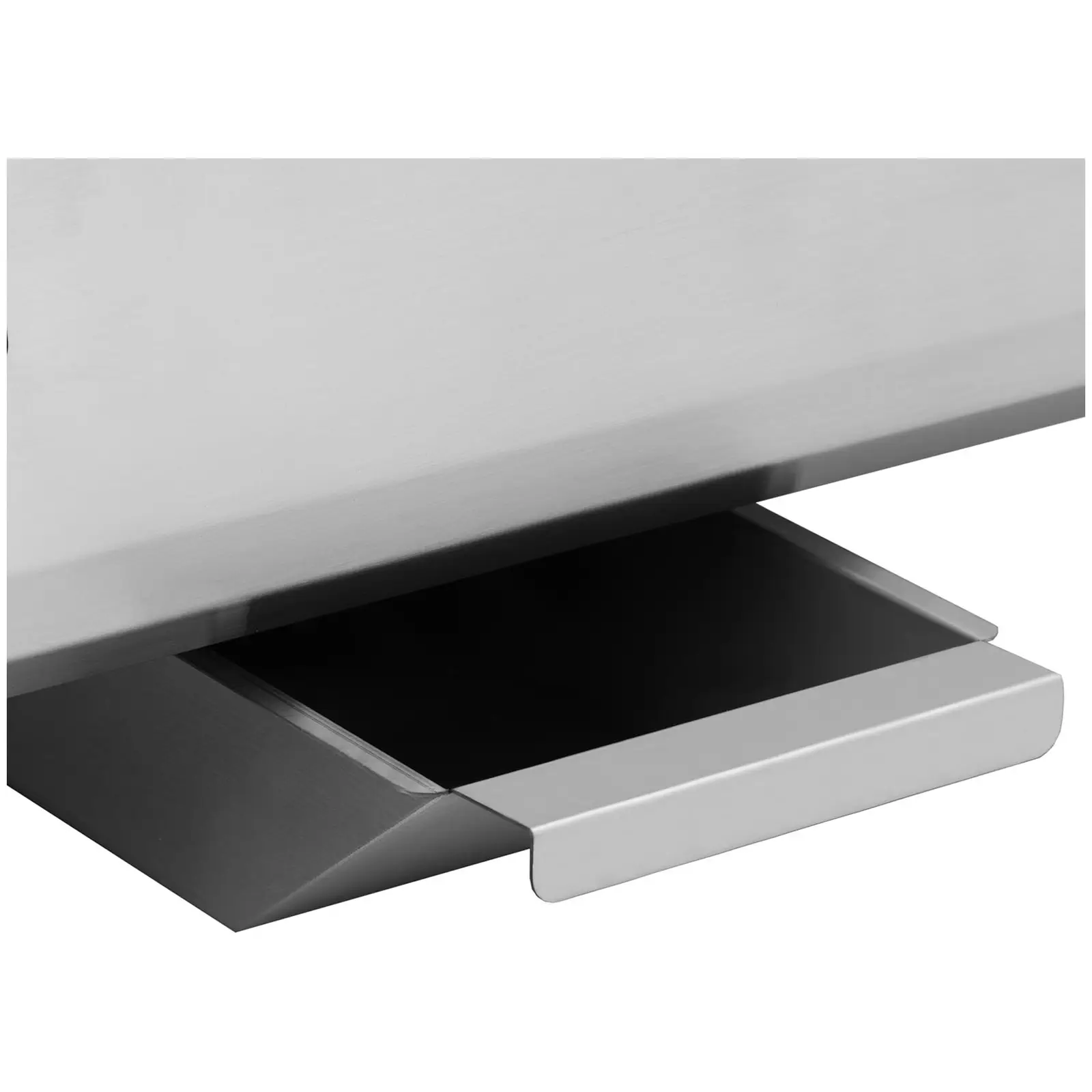B-zboží Dvojitý indukční gril - 910 x 520 mm - hladký - 2 x 6 000 W - Royal Catering  (Síly grilovací desky: 9.5 mm)
