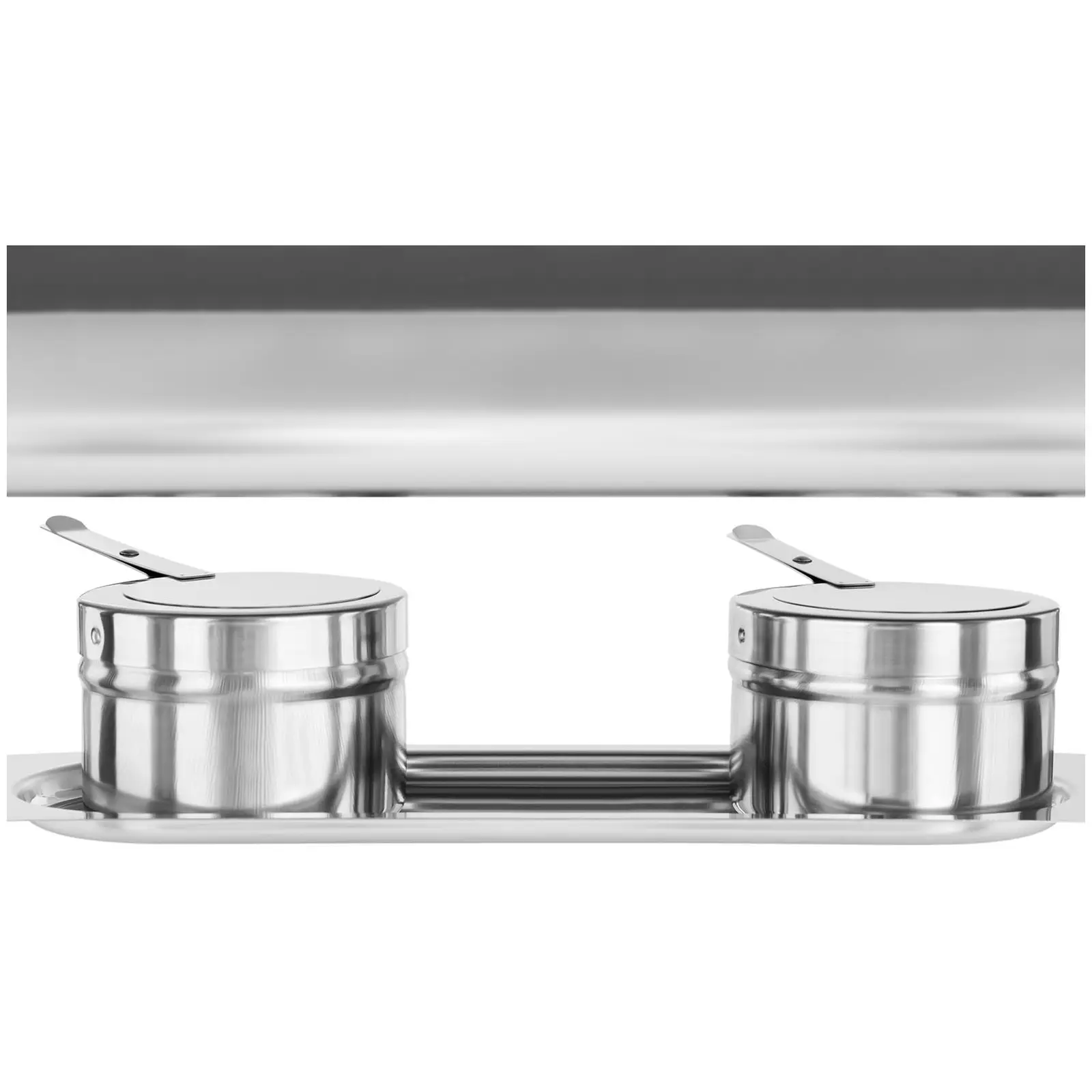 Chafing Dish - rund - 2 x 4,5 L - 2 Brennstoffzellen - Royal Catering