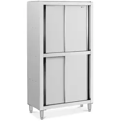 Stainless steel dish cabinet - 1000 x 500 x 1800 mm - Royal Catering
