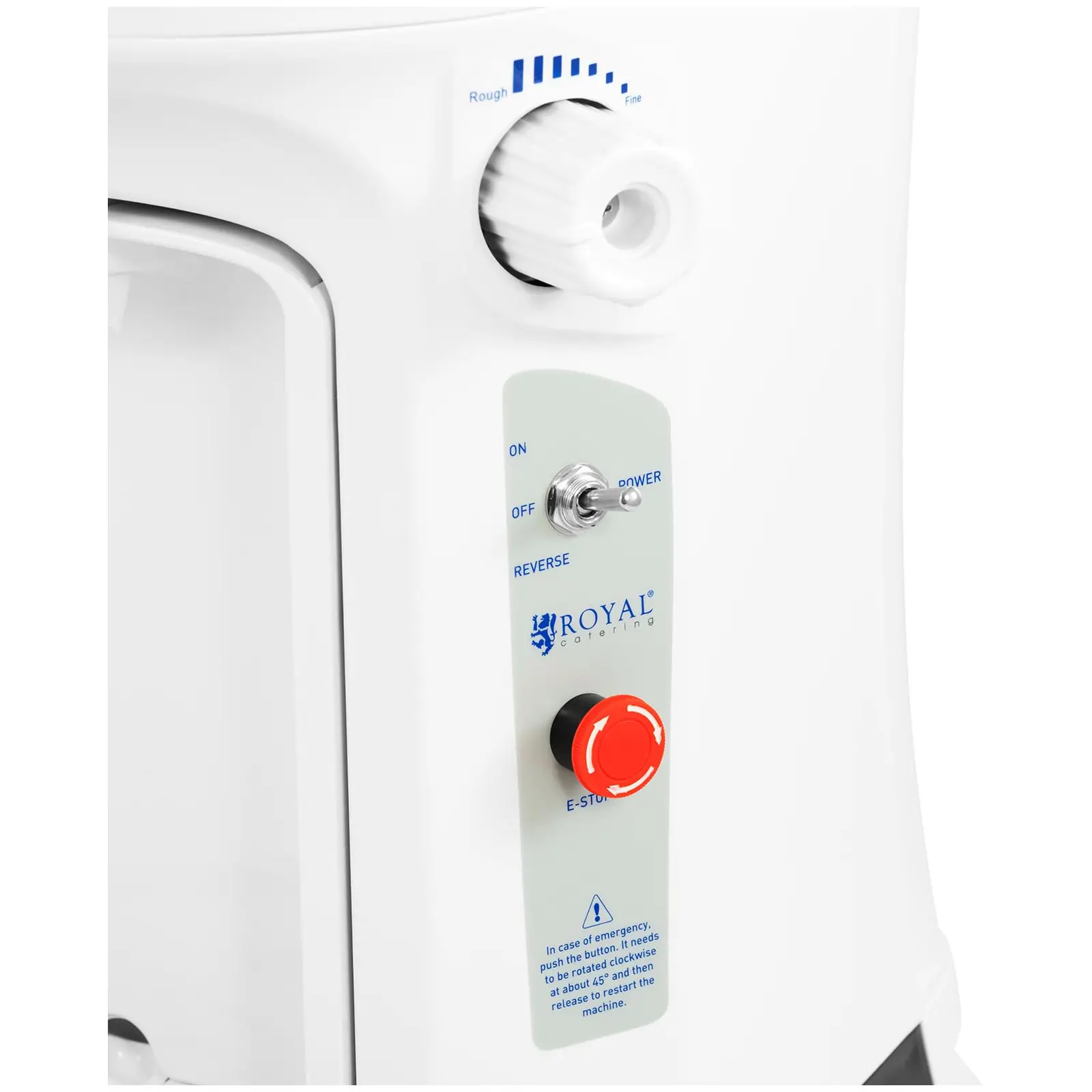 Isknuser - 400 W - 320 omdr./min. - 12 l - trinløs regulering - Royal Catering