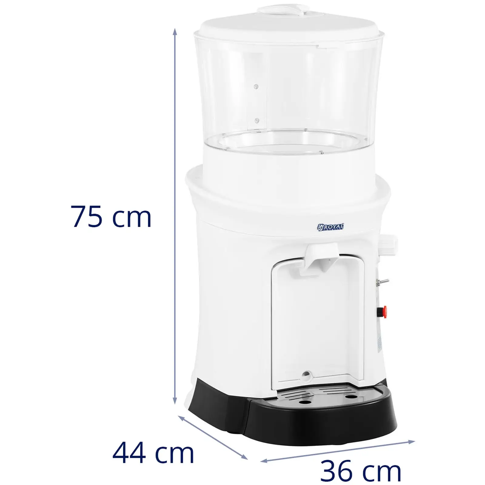 Ice Crusher - 400 W - 320 rpm - 12 L - continuously adjustable - Royal Catering - 5