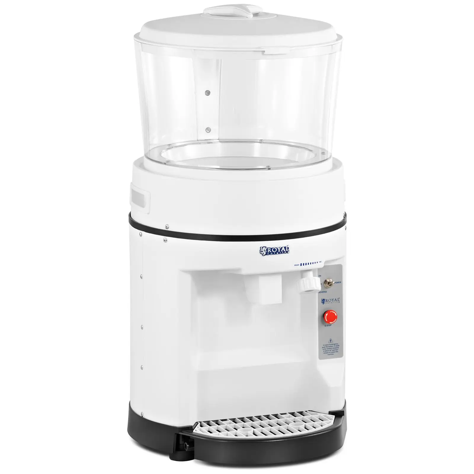 Machine  à glace pilée - 400 W - 320 tr/min - 8 l - Réglable en continu - Royal Catering