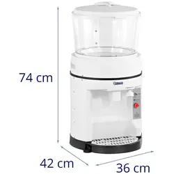 Ice Crusher - 400 W - 320 rpm - 8 L - continuously adjustable - Royal Catering