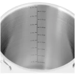 Asparagus Pot - all hobs - versatile use - 4 L - 215 mm height - Royal Catering