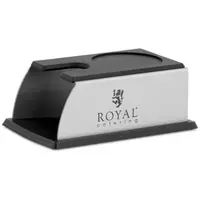 Aanstampstation - roestvrij staal / siliconen - 140x93x60 mm - Royal Catering