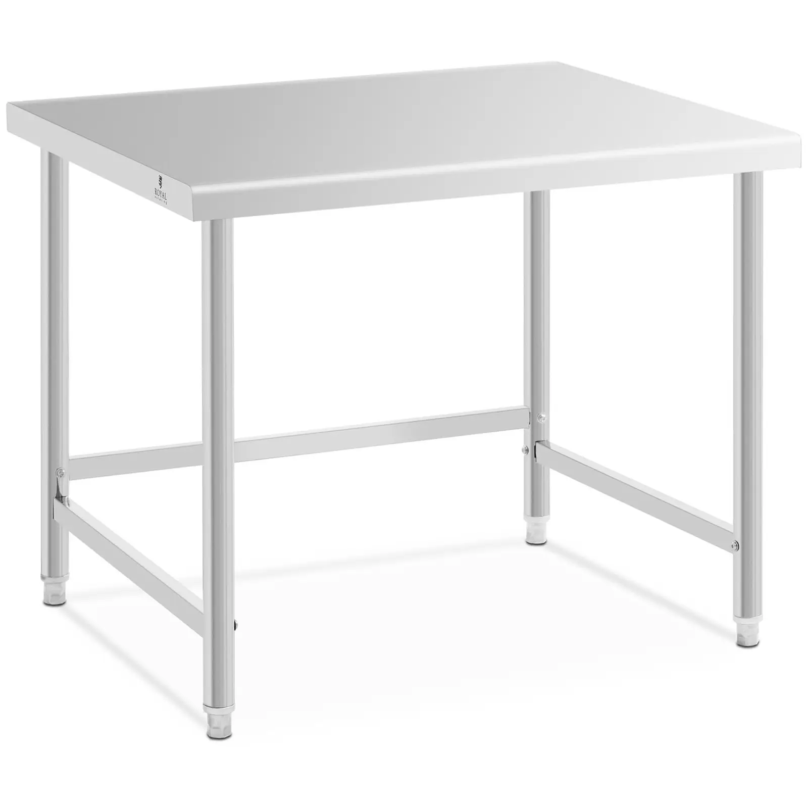 Edelstahltisch - 100 x 90 cm - 93 kg Tragkraft - Royal Catering