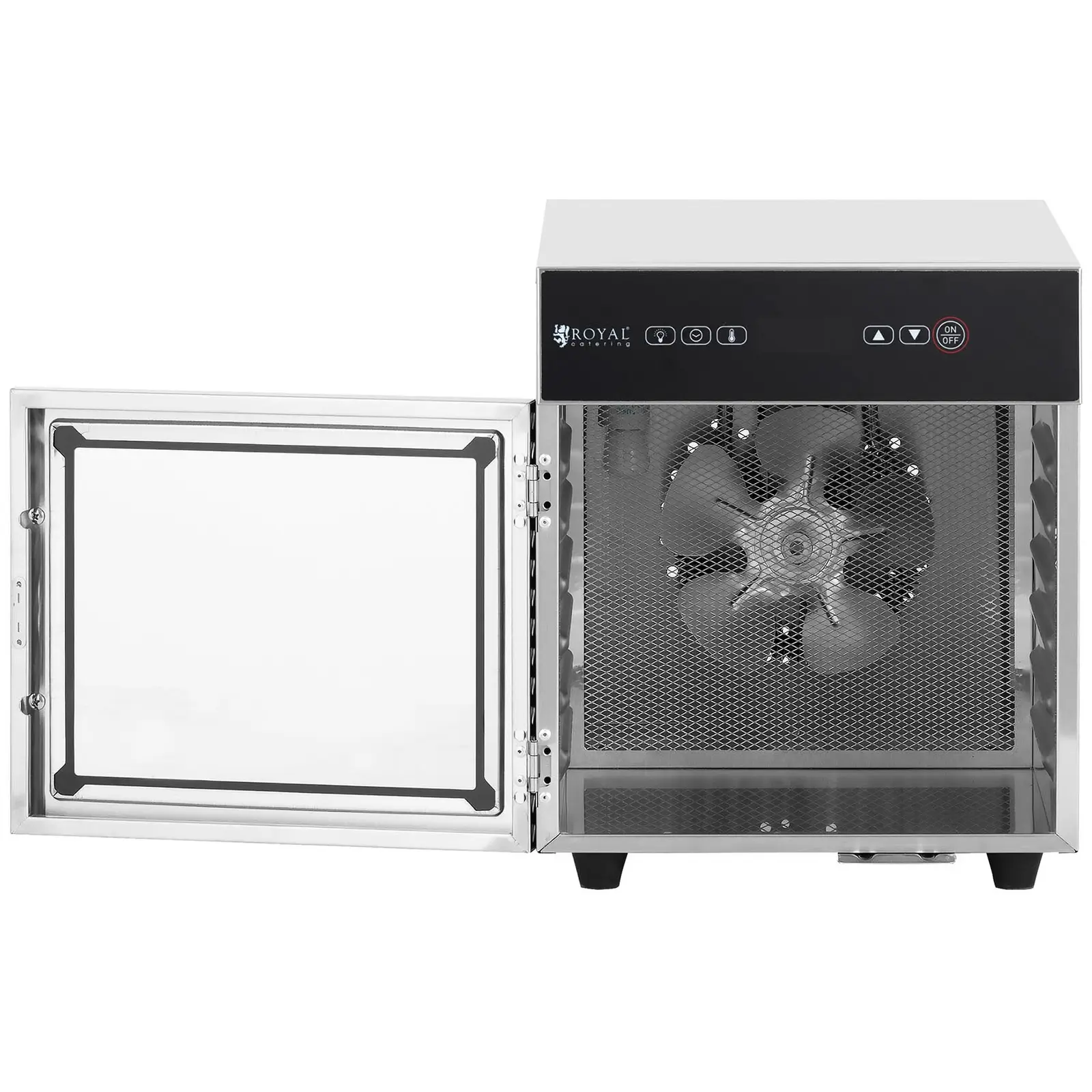 Food Dehydrator - Stainless Steel - 500 W - 6 Tiers - Royal Catering