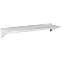 Wall Shelf - stainless steel - 150 x 40 cm - up to 80 kg - Royal Catering