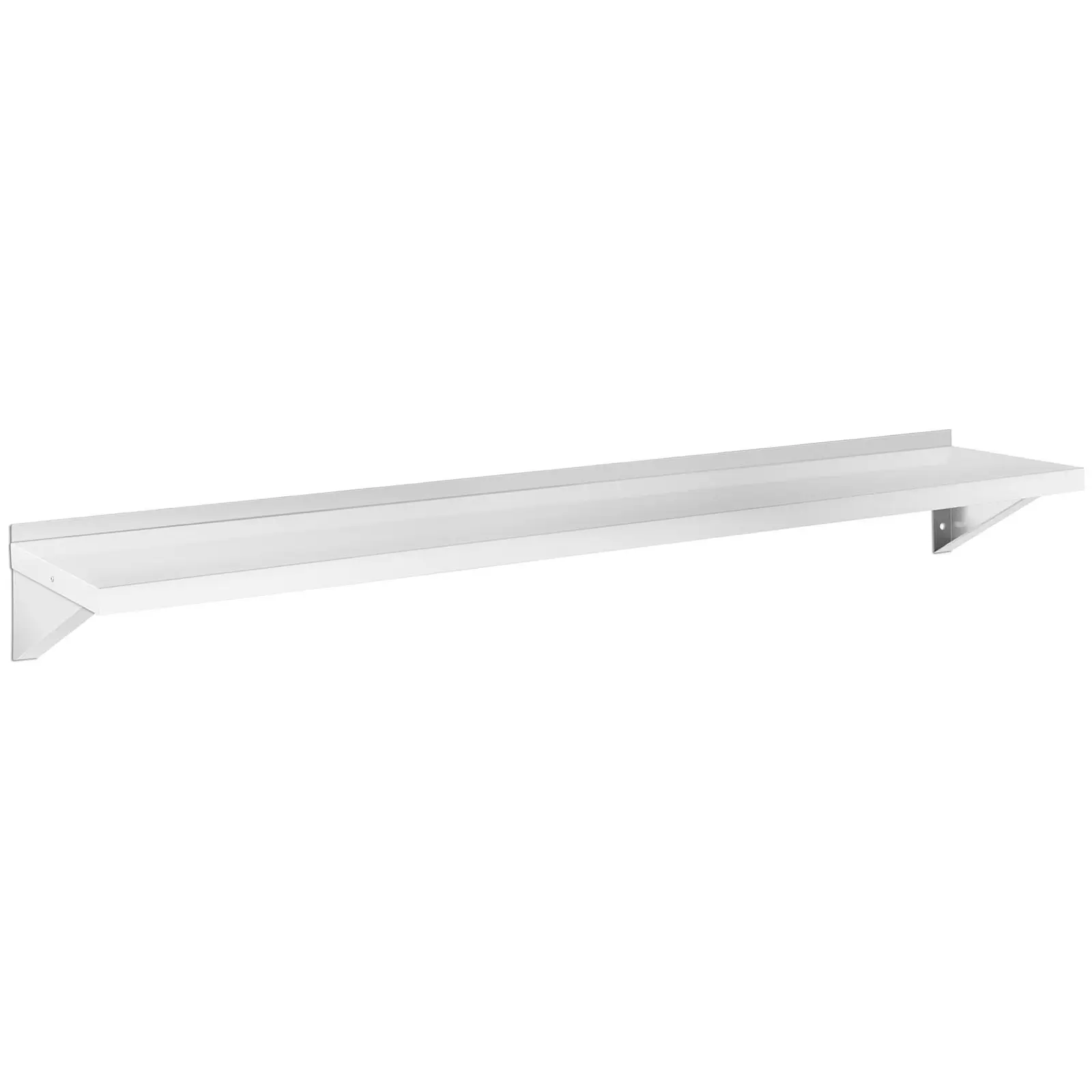 Wall Shelf - stainless steel - 180 x 40 cm - up to 80 kg - Royal Catering