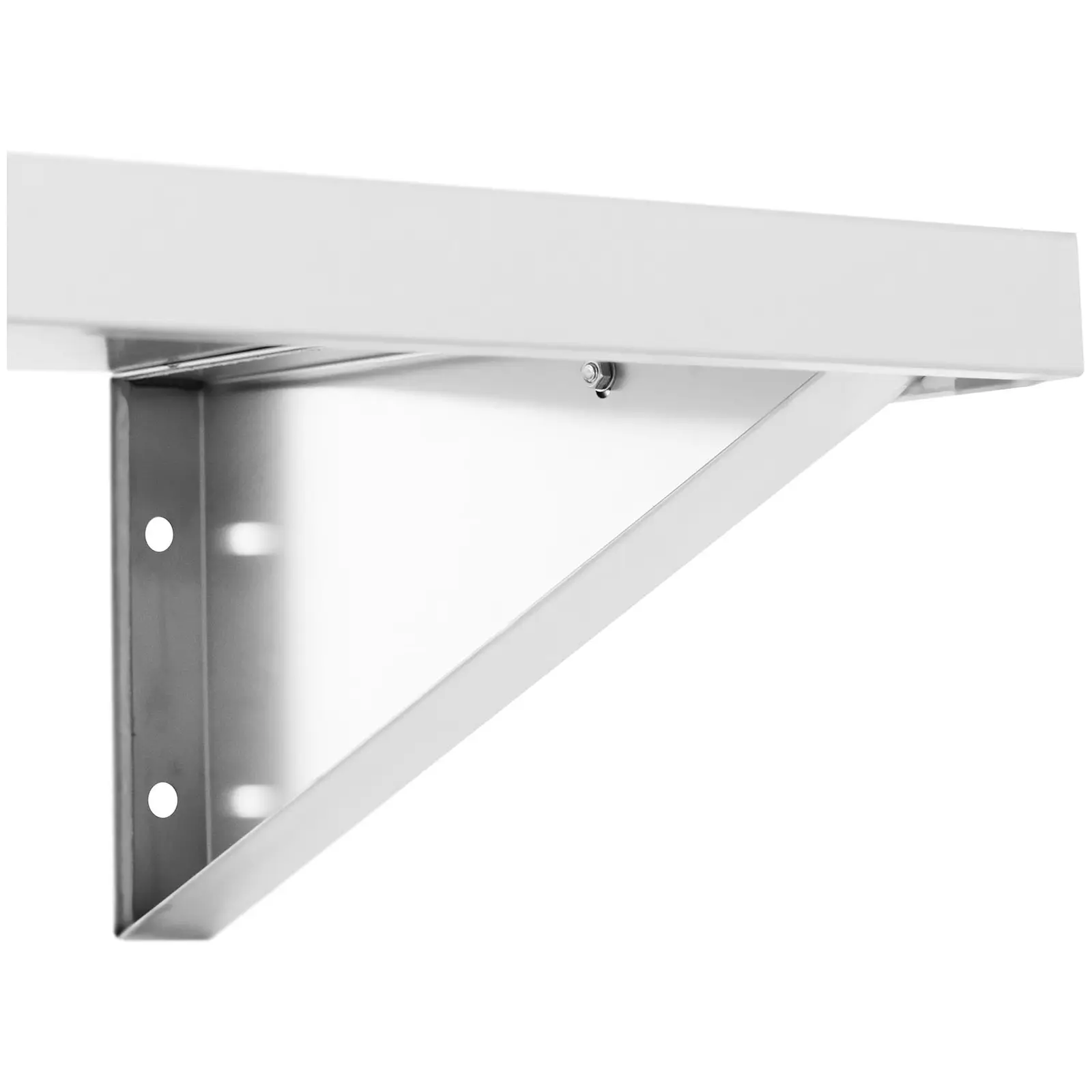 Wandbord - Edelstahl - 180 x 40 cm - bis 80 kg - Royal Catering (Anzahl Ablagen: 1 Pc)