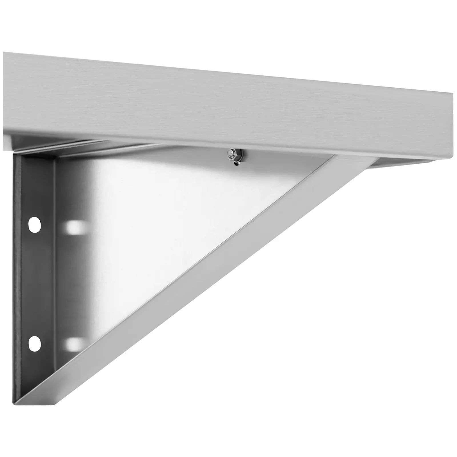 Wall Shelf - stainless steel - 100 x 40 cm - up to 80 kg - Royal Catering