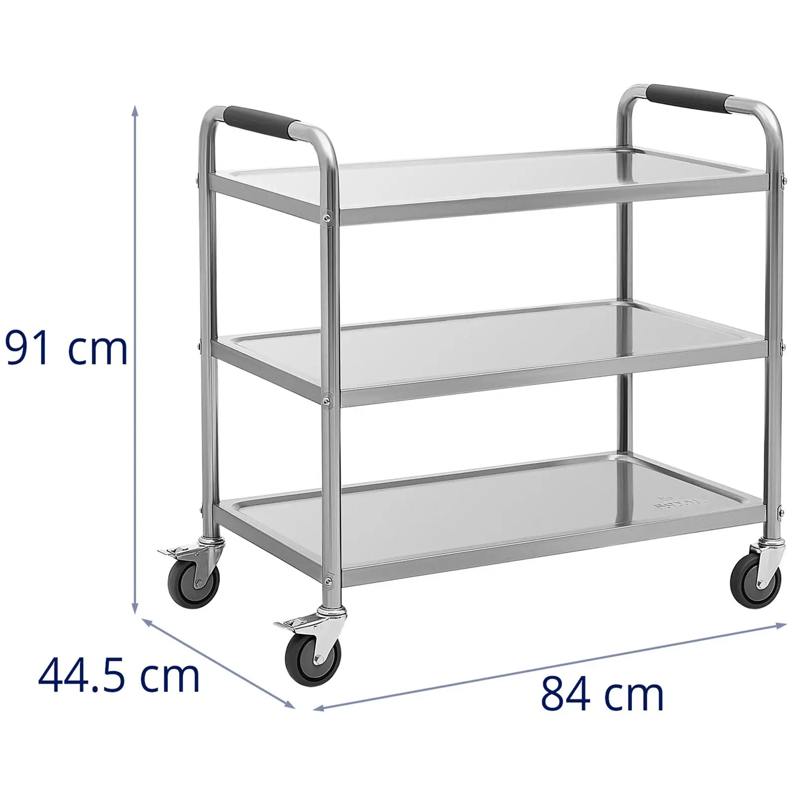 B-zboží Servírovací vozík - 3 police - do 195 kg - police: 87 x 47 cm - Royal Catering