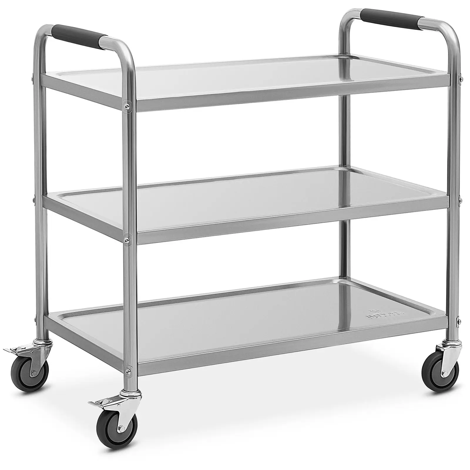 Serving Trolley - 3 shelves - up to 195 kg - shelves: 90 x 50 cm - Royal Catering