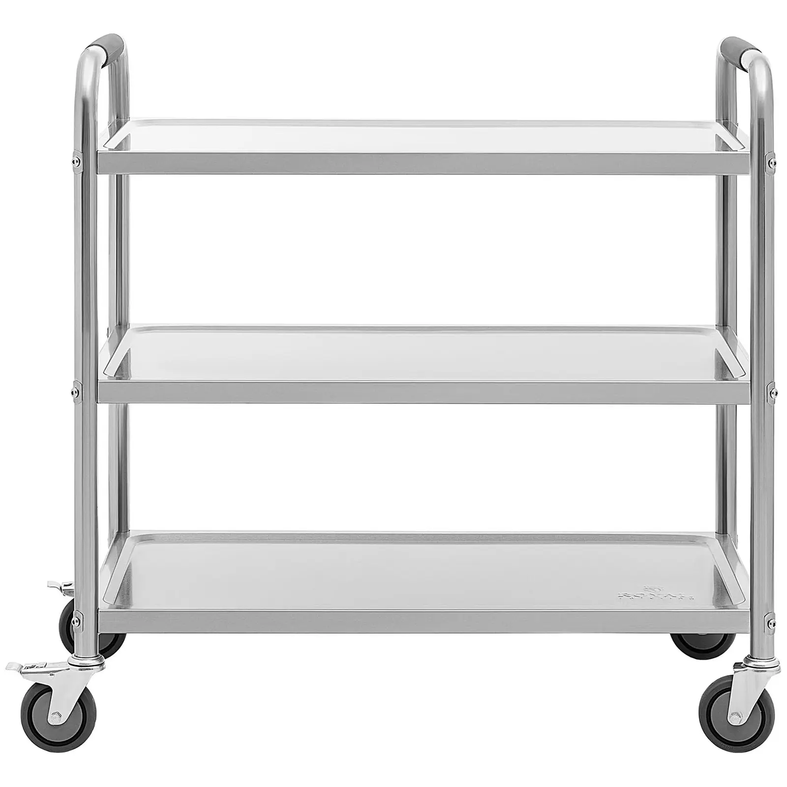 Carrello di servizio - 3 ripiani - 195 kg - Ripiani di 90 x 50 cm - Royal Catering