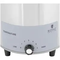 Dispenser per salse - Con funzione di riscaldamento - 4,5 / 3,3 l - Royal Catering