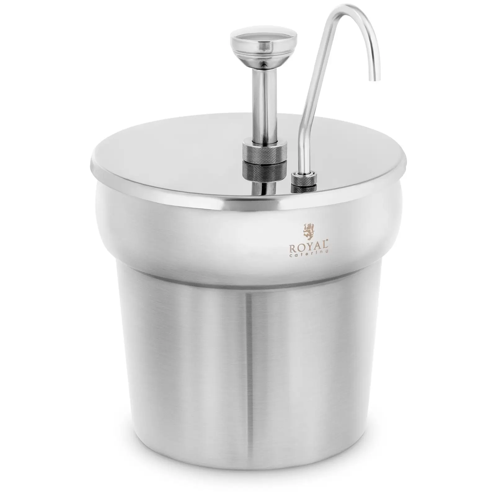 Dispenser per salse - Acciaio inox - 6,6 l - Royal Catering