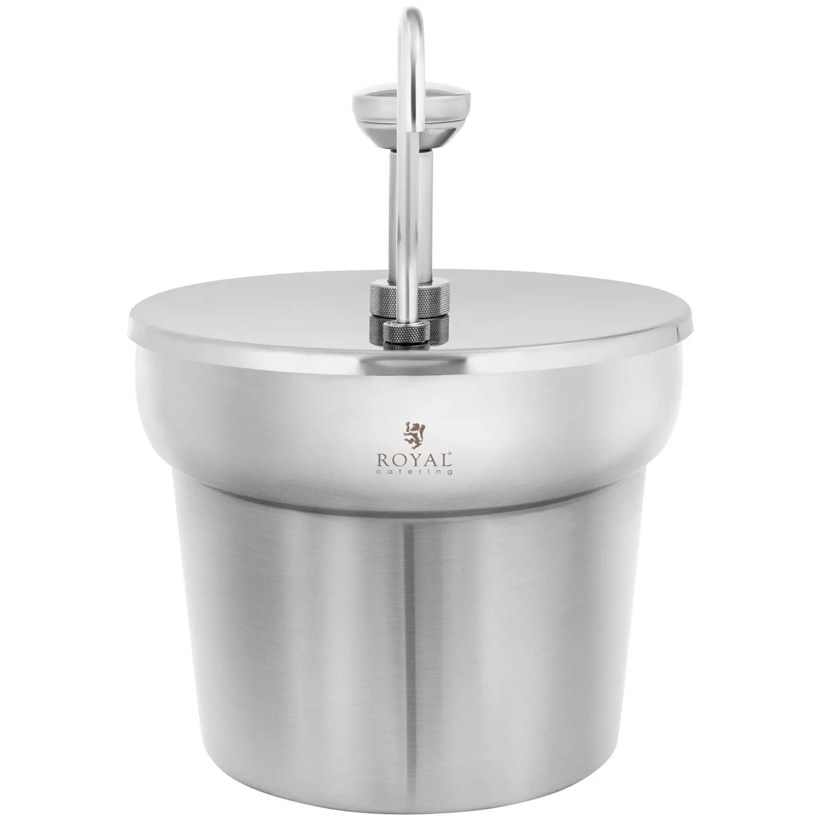 Dispenser per salse - Acciaio inox - 6,6 l - Royal Catering