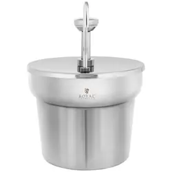 Sauce Dispenser - Stainless steel - 6,6 l - Royal Catering