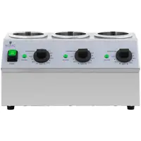 Sauce Warmer - 3 x 1 L - Top control panel - Royal Catering