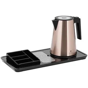 Kettle - Coffee and tea station - 1.2 L - 1800 W - golden - Royal Catering