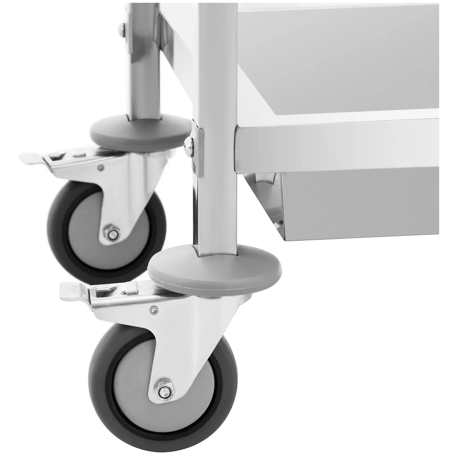 Chariot de service - 2 plateaux - 62,6 x 33,5 x 10 cm - 72 kg - Royal Catering (Charge max.: 300 kg)