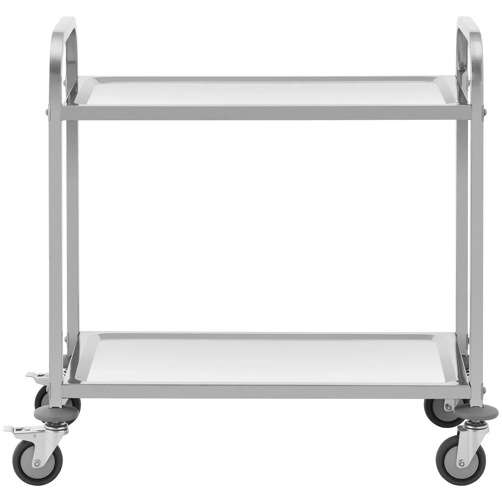 Chariot de service - 2 plateaux - 95 x 50 cm - 72 kg - Royal Catering (Charge max.: 300 kg)