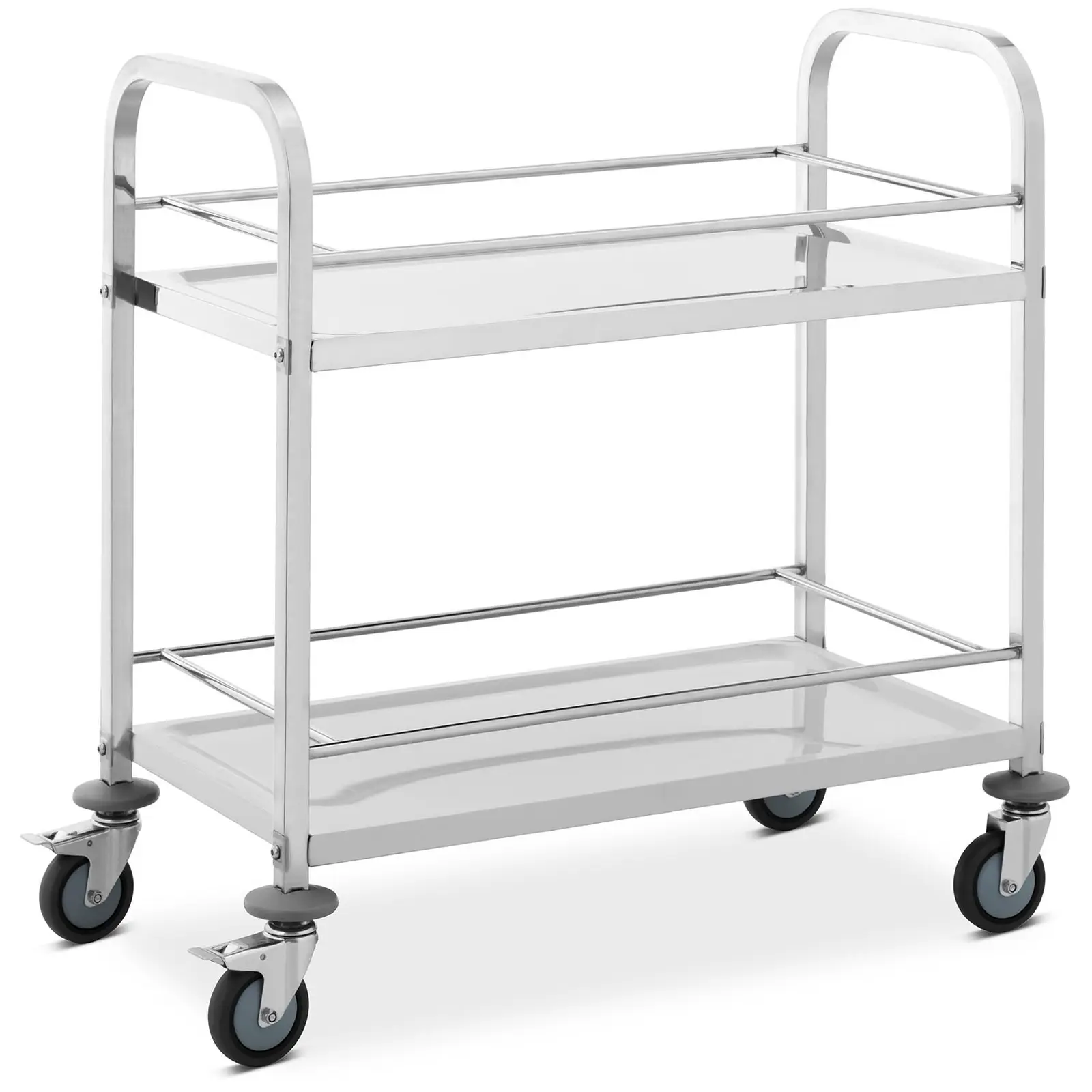 Chariot de service - 2 plateaux - 70 x 38 x 3 cm - 72 kg - Royal Catering