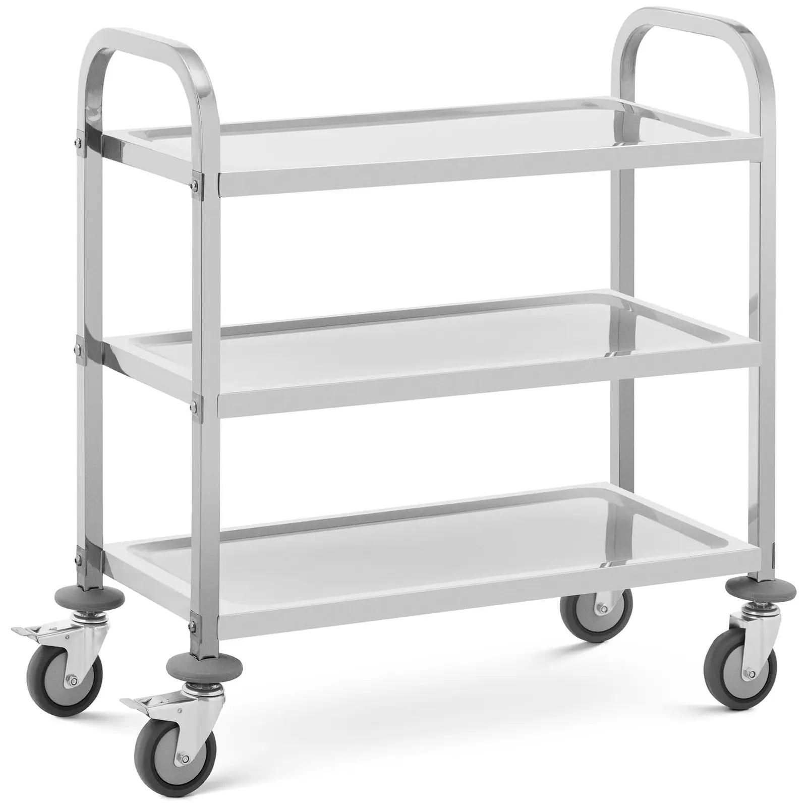 Carrello di servizio - 3 ripiani - 69 x 34 x 3 cm - 81 kg - Royal Catering