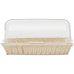 Bread Basket - for buffets - with hinged lid - 535 x 325 x 250 mm - Royal Catering